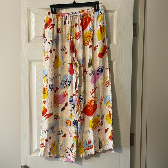 True Destinations Pants - NWT True Destinations Pants Wide Leg Resort Wear Beach Tropical Cruise Women L